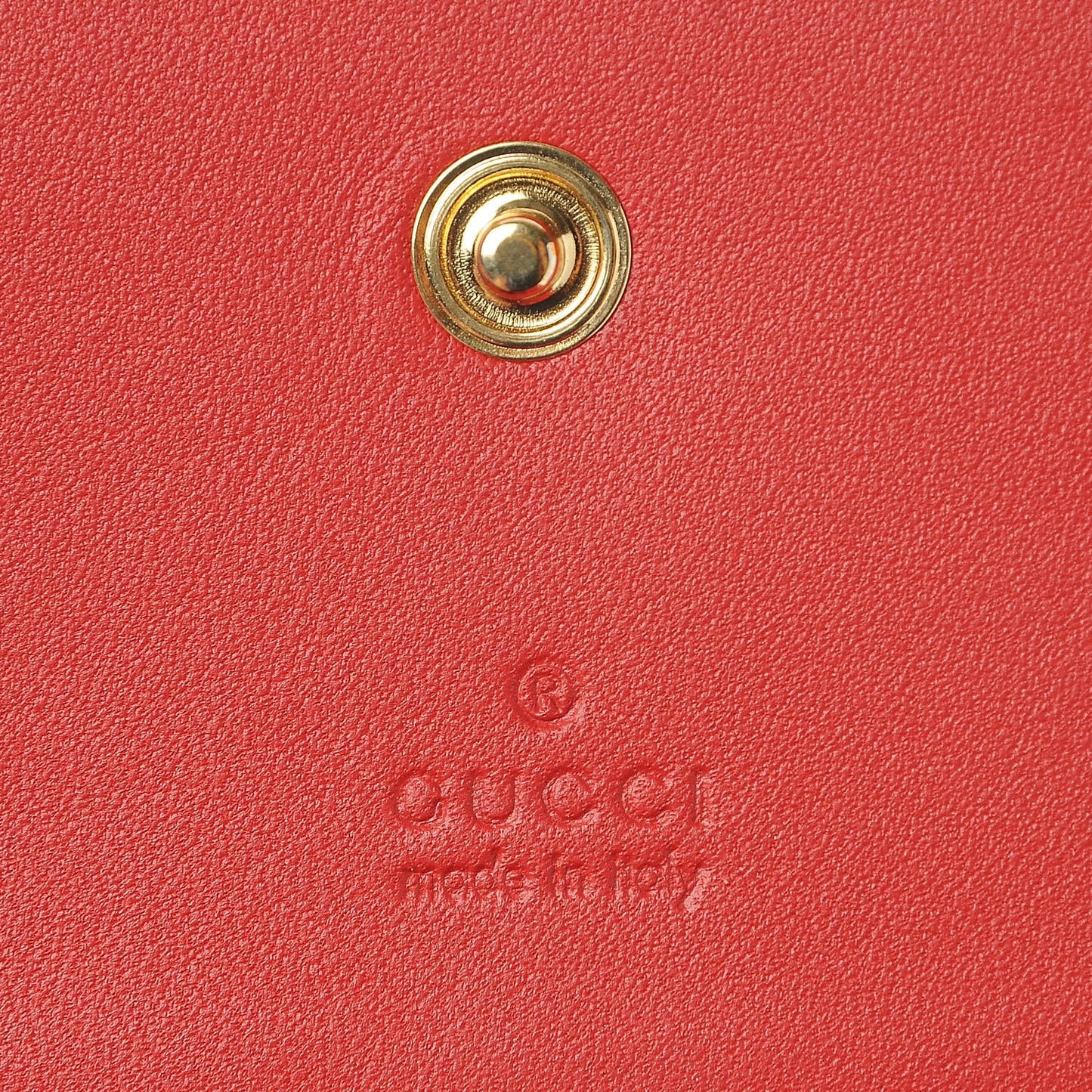 GG Supreme Monogram Blooms Card Case Beige Blue Navy Hibiscus Red