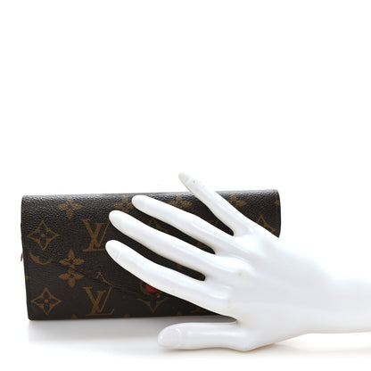 Louis Vuitton Monogram Josephine Wallet Red 2 of 7