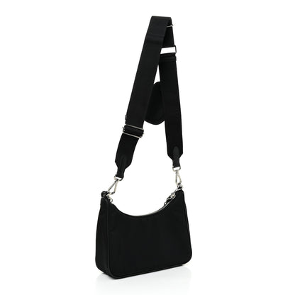 Prada Nylon Re-Edition 2005 Shoulder Bag Black 3 of 21