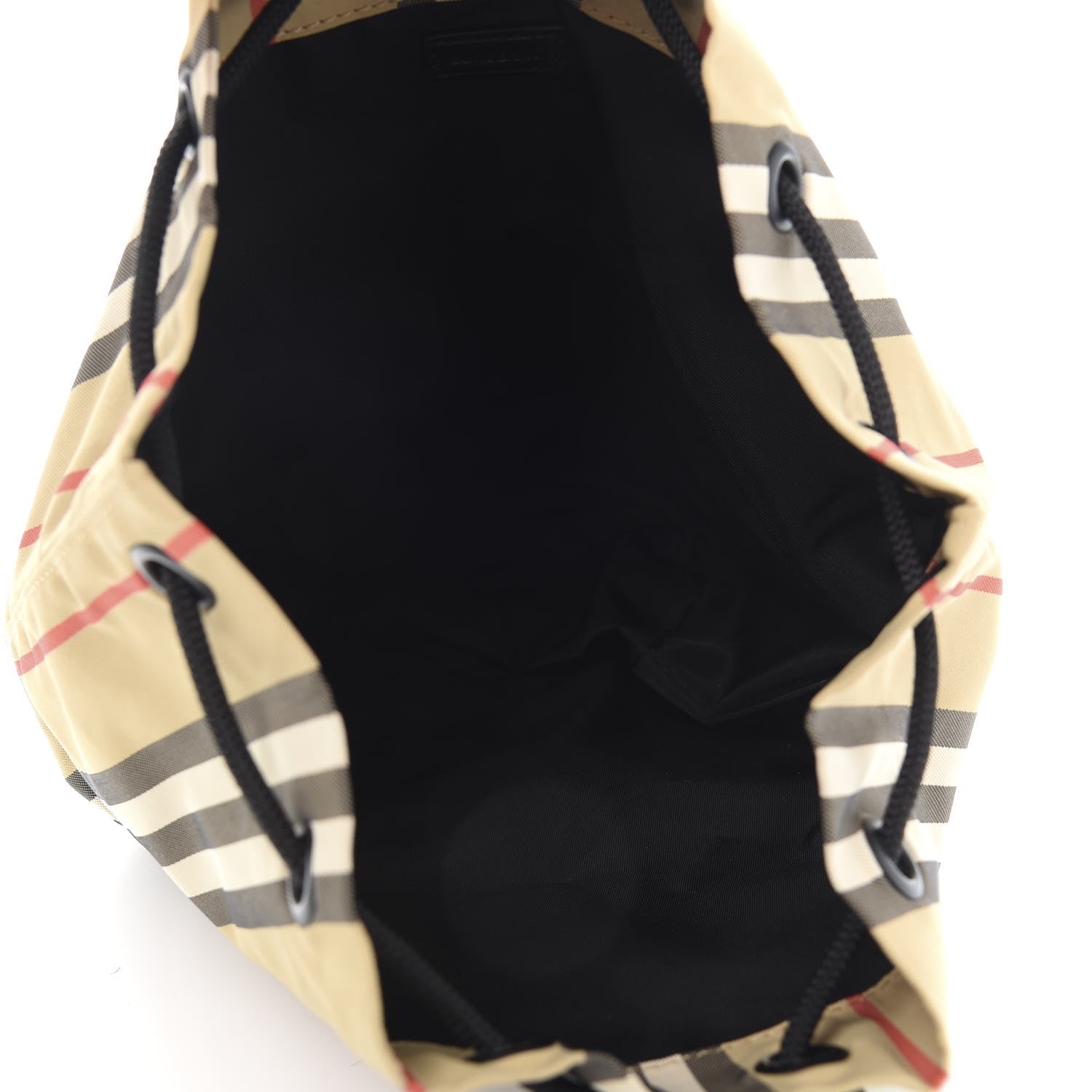 Burberry Econyl Icon Stripe Phoebe Drawcord Pouch Archive Beige 5 of 12