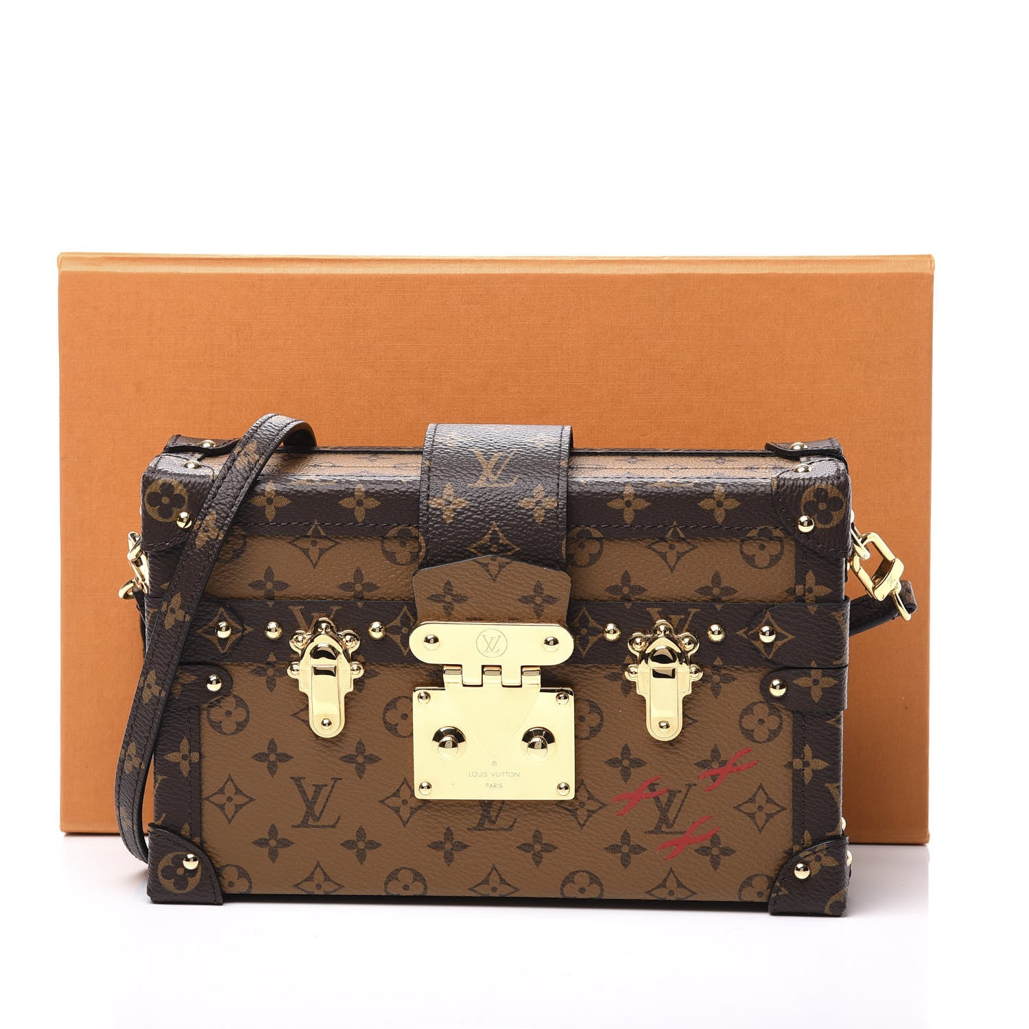 Louis Vuitton Reverse Monogram Petite Malle 9 of 9