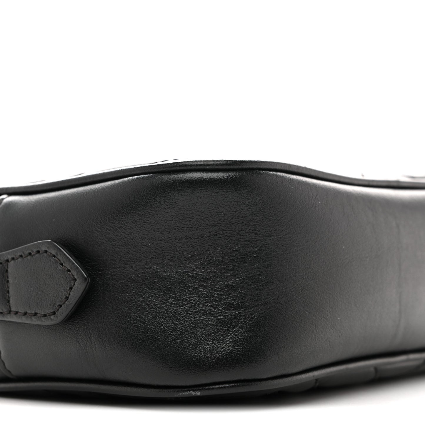 Calfskin Matelasse Mini GG Marmont Chain Shoulder Bag Black