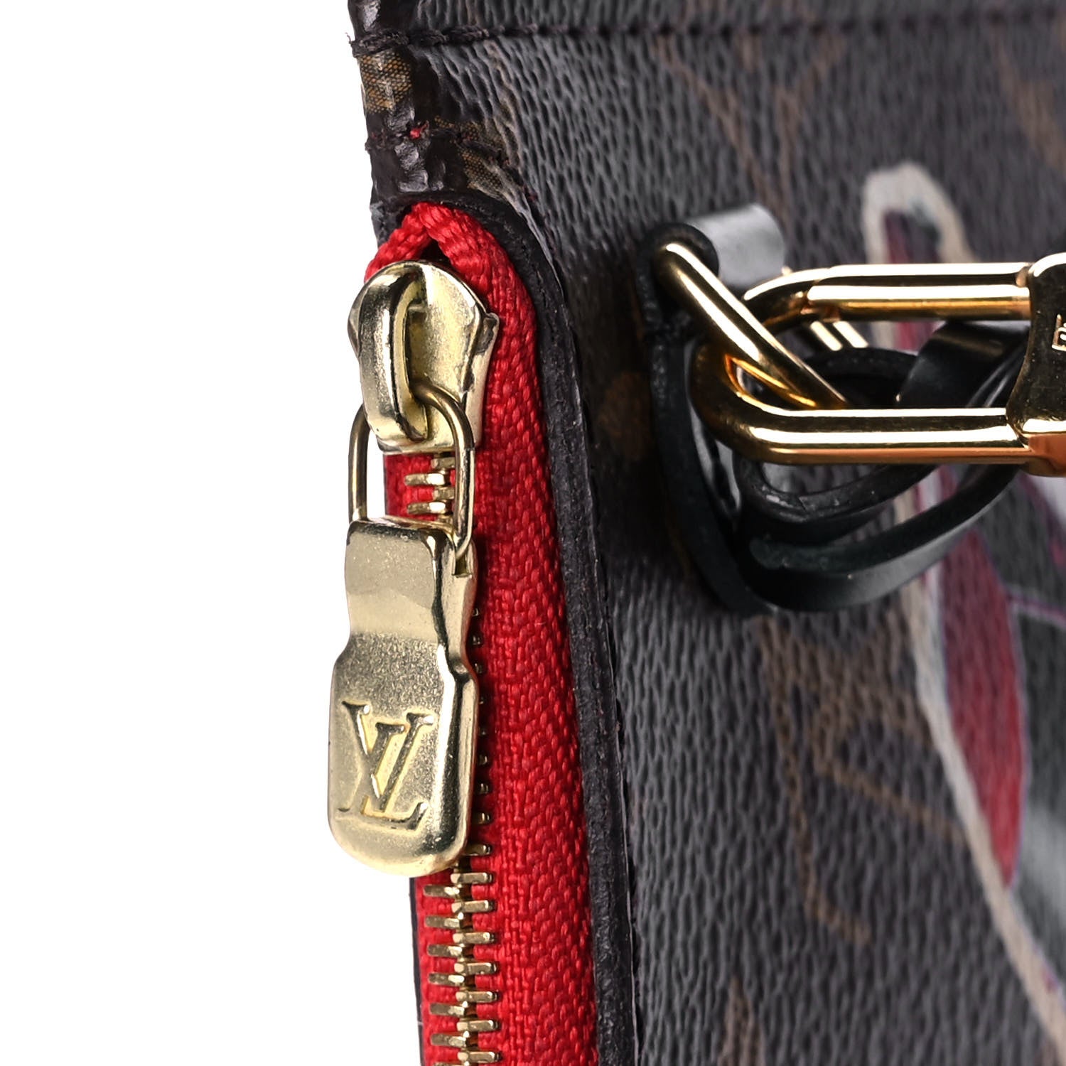 Louis Vuitton Monogram World Tour Neverfull MM GM Pochette 13 of 16