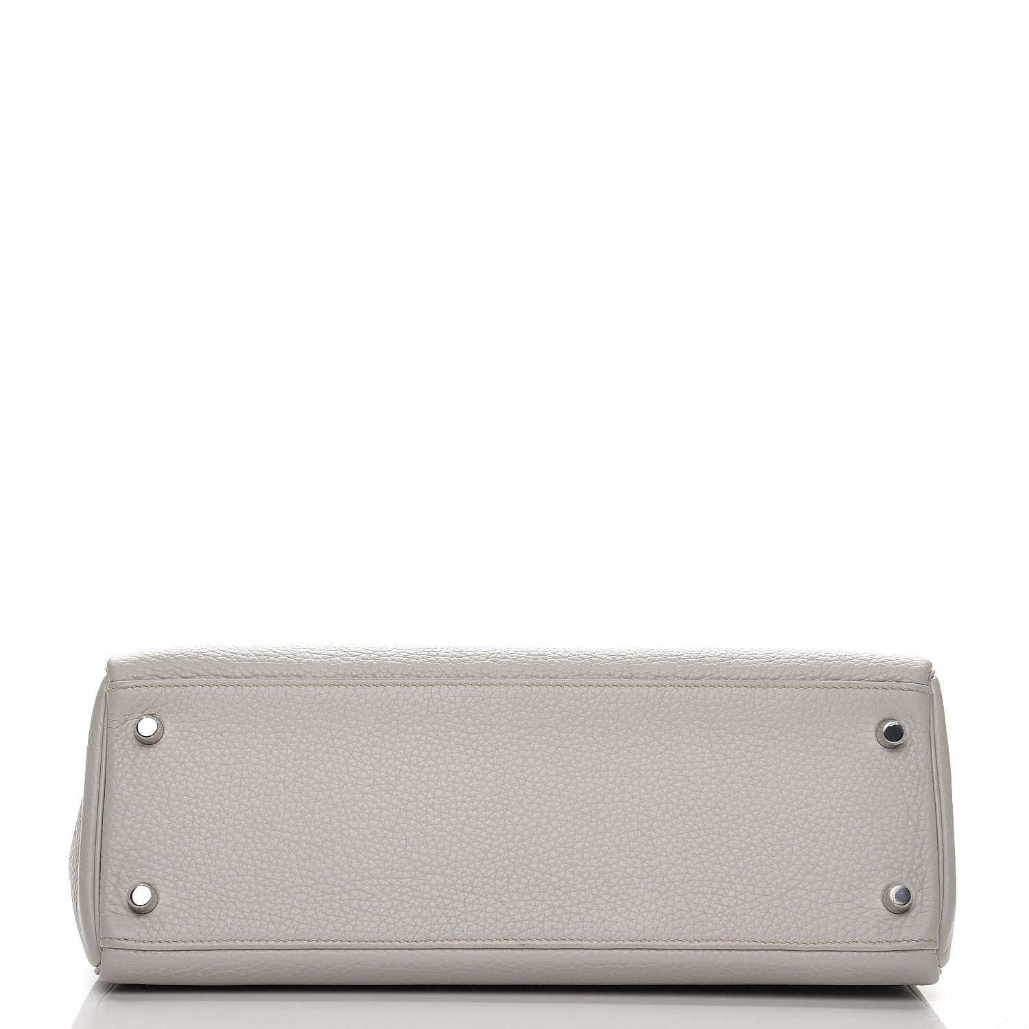 Hermes Taurillon Clemence Kelly Retourne 32 Gris Perle 29 of 33