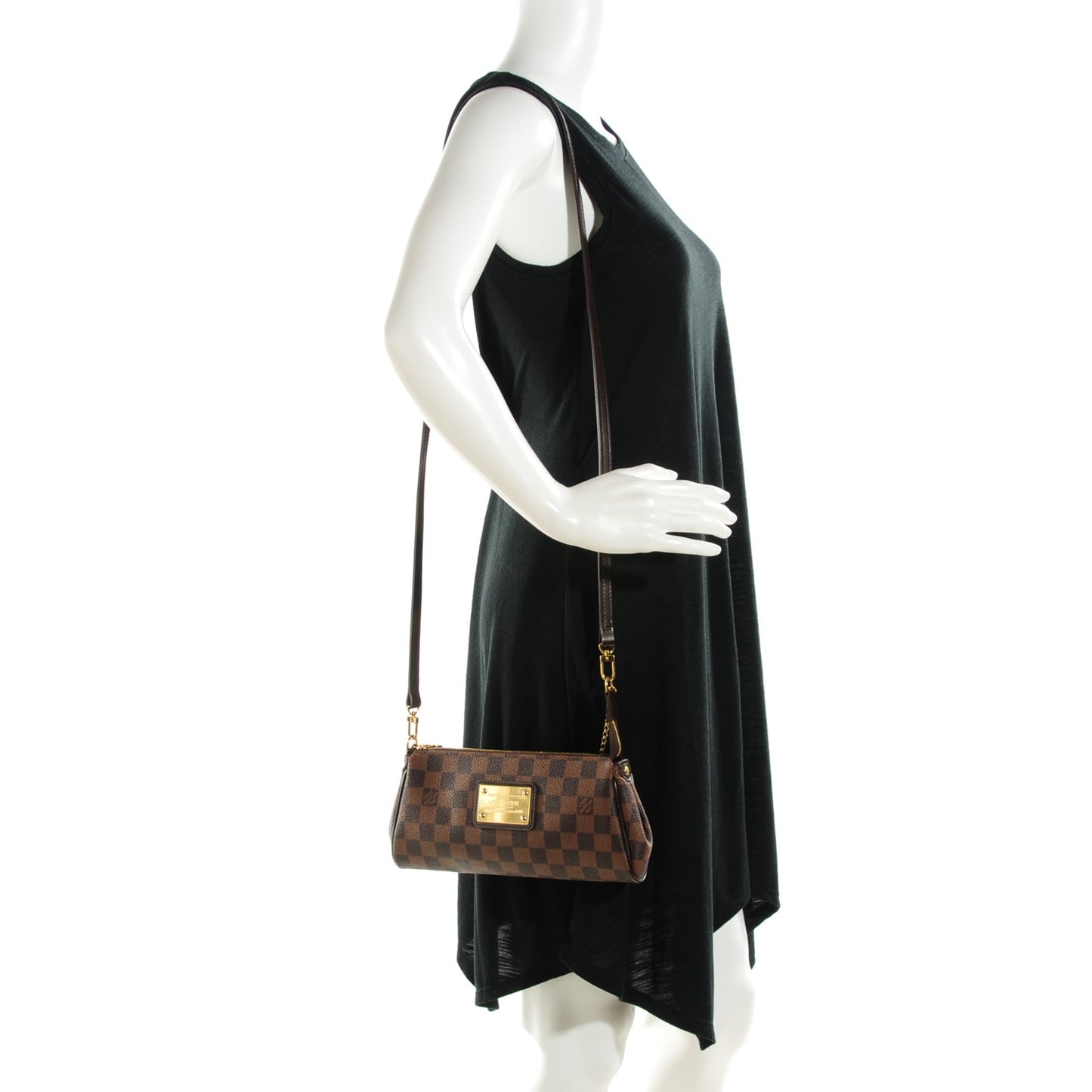 Damier Ebene Eva Clutch