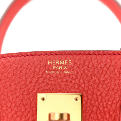 Hermes Togo Birkin 30 Bougainvillea 6 of 11