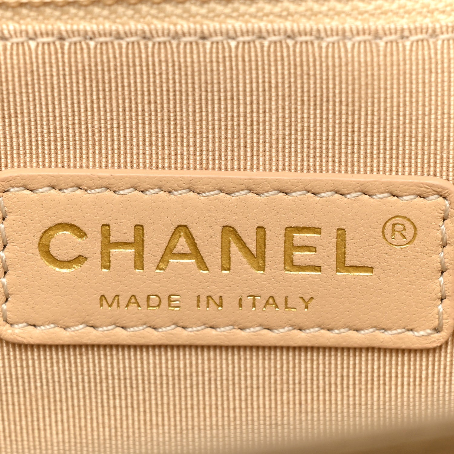 Chanel Metallic Calfskin Quilted Large Boy Flap Dark Gold 6 of 9