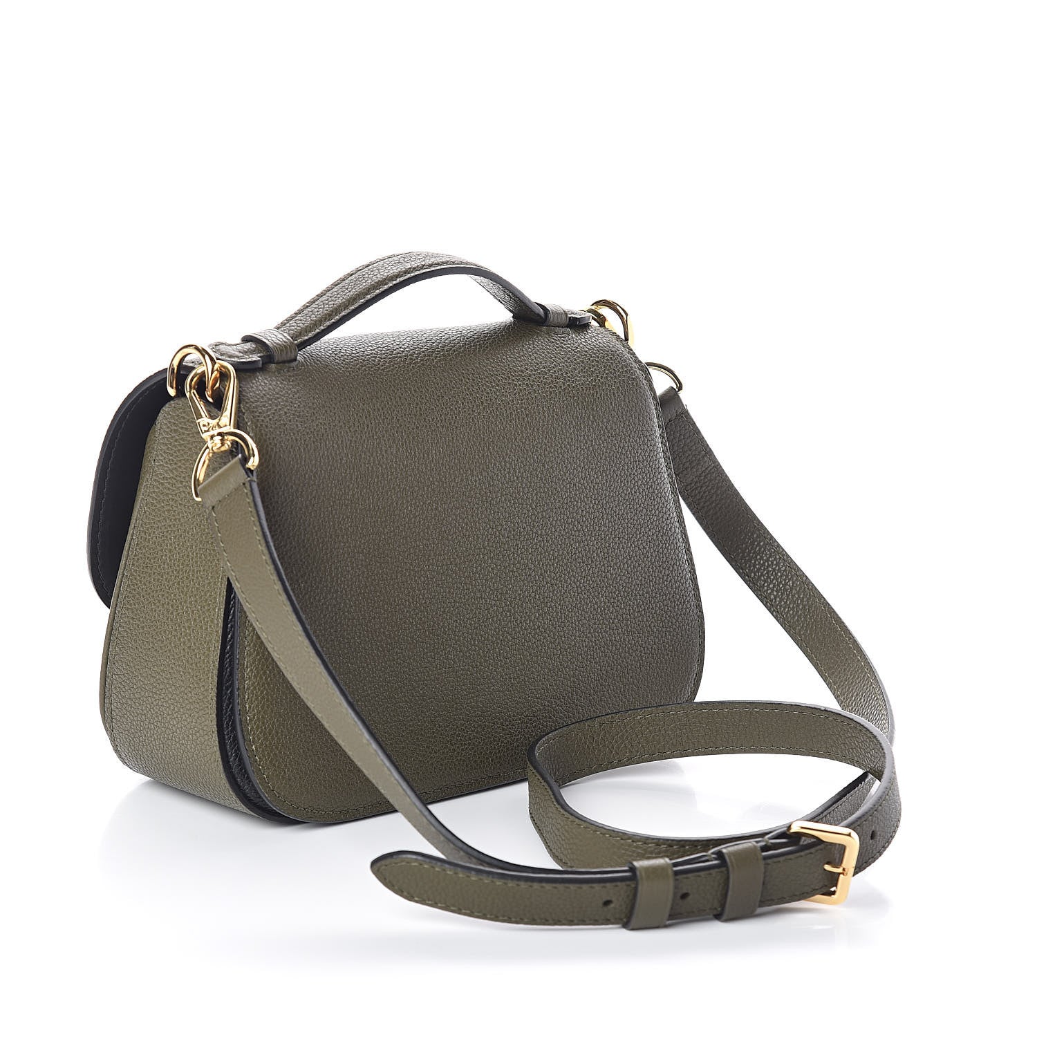 Louis Vuitton Grained Calfskin Vivienne NM Kaki 3 of 8