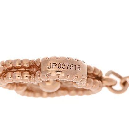 Van Cleef & Arpels 18K Rose Gold 6 Motifs Sweet Alhambra Bracelet 4 of 4