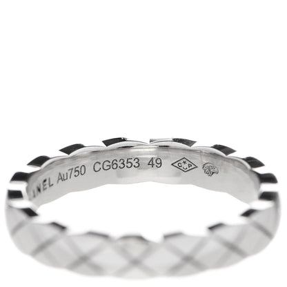 Chanel 18K White Gold Mini Coco Crush Ring 49 5 5 of 6