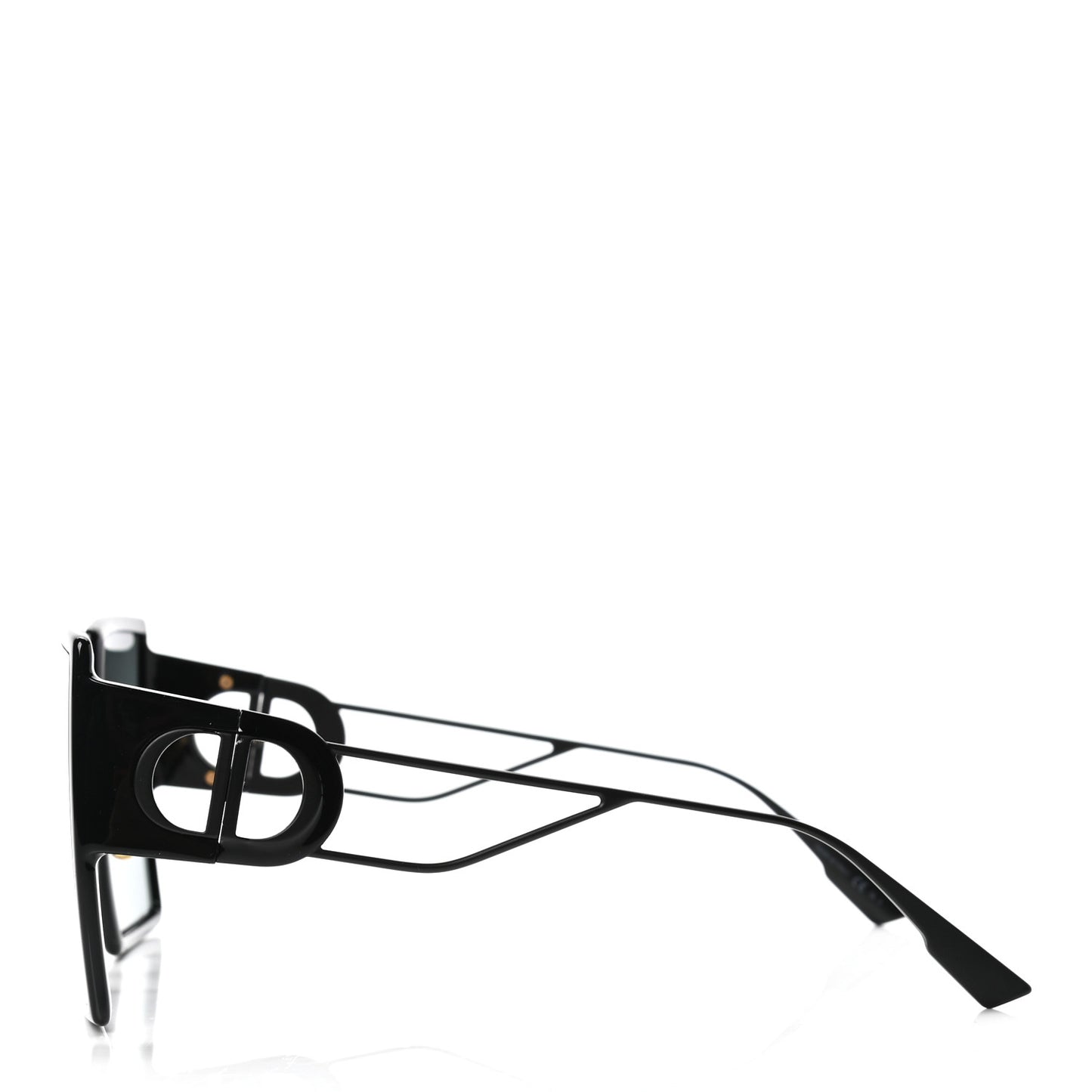 Square 30 Montaigne Sunglasses Black