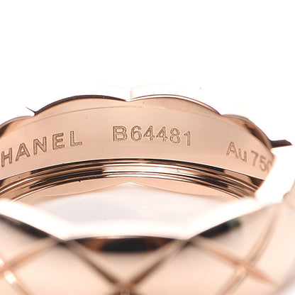 Chanel 18K Beige Gold Small Coco Crush Ring 54 6.75 5 of 7