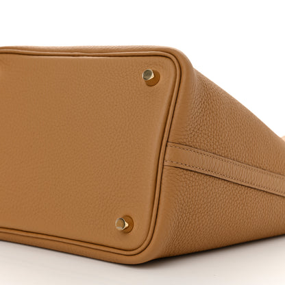 Hermes Taurillon Clemence Picotin Lock 18 PM Biscuit 11 of 12