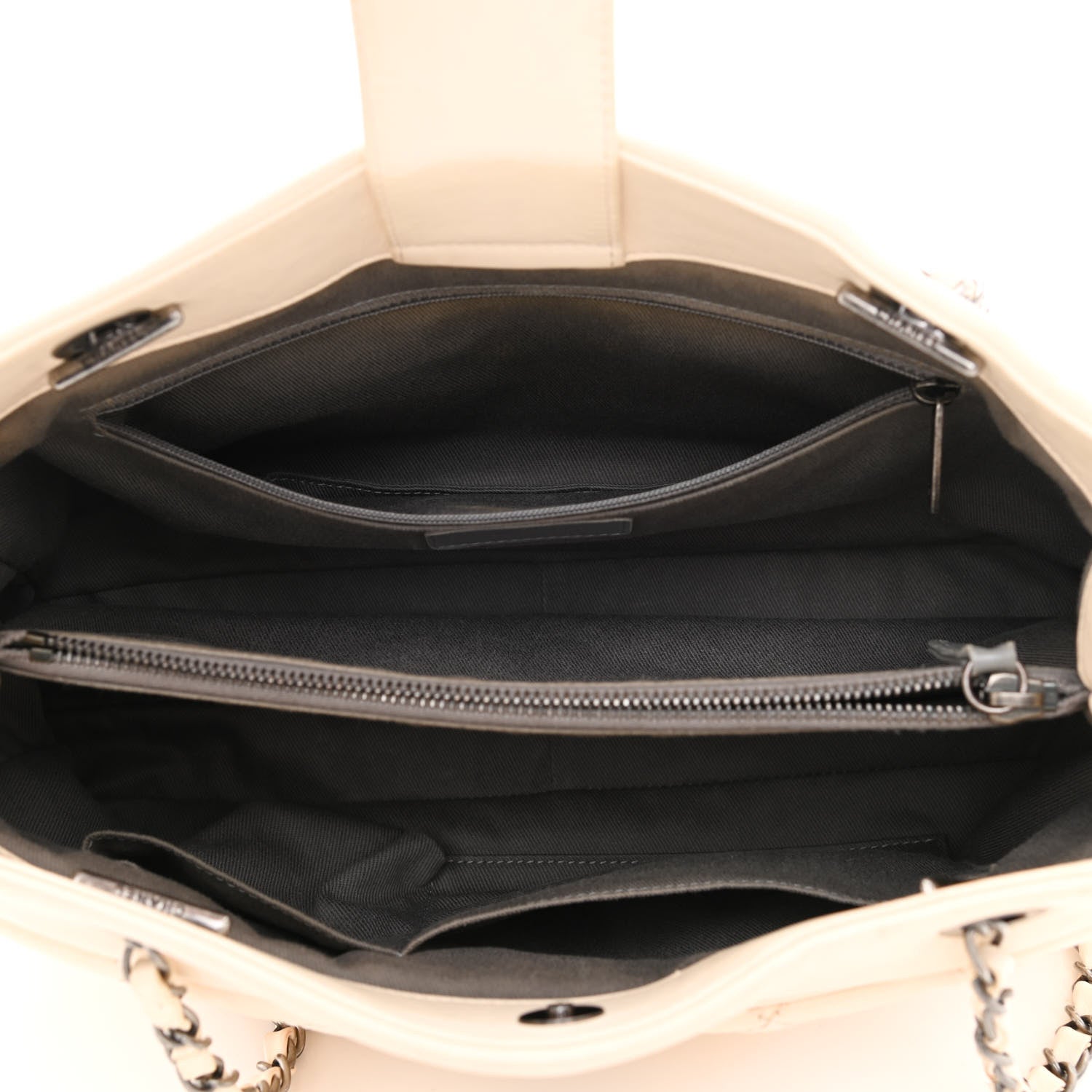 Chanel Calfskin Medium Stitch It Tote Beige 6 of 13