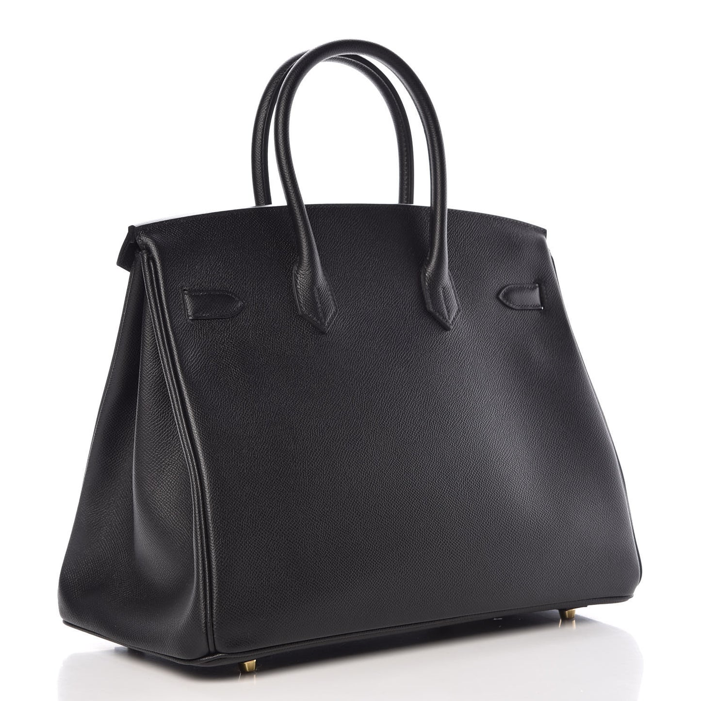 Epsom Birkin 35 Black