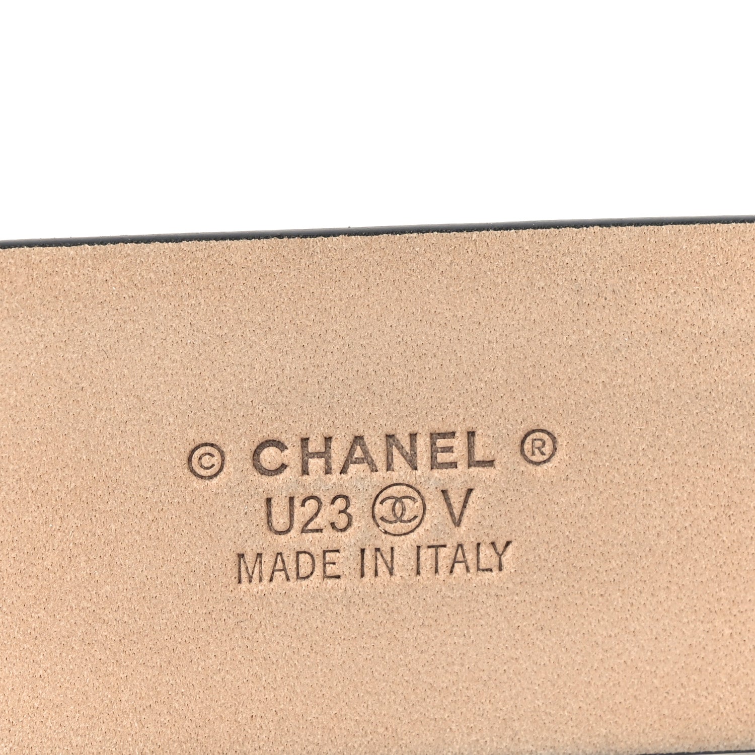 Chanel Calfskin Belt 95 38 Black 4 of 6