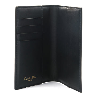 Christian Dior Calfskin Oblique Passport Holder Blue 5 of 7