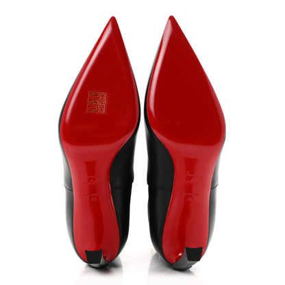 Christian Louboutin Calfskin Condodo 85 Ankle Boots 39 Black 6 of 9