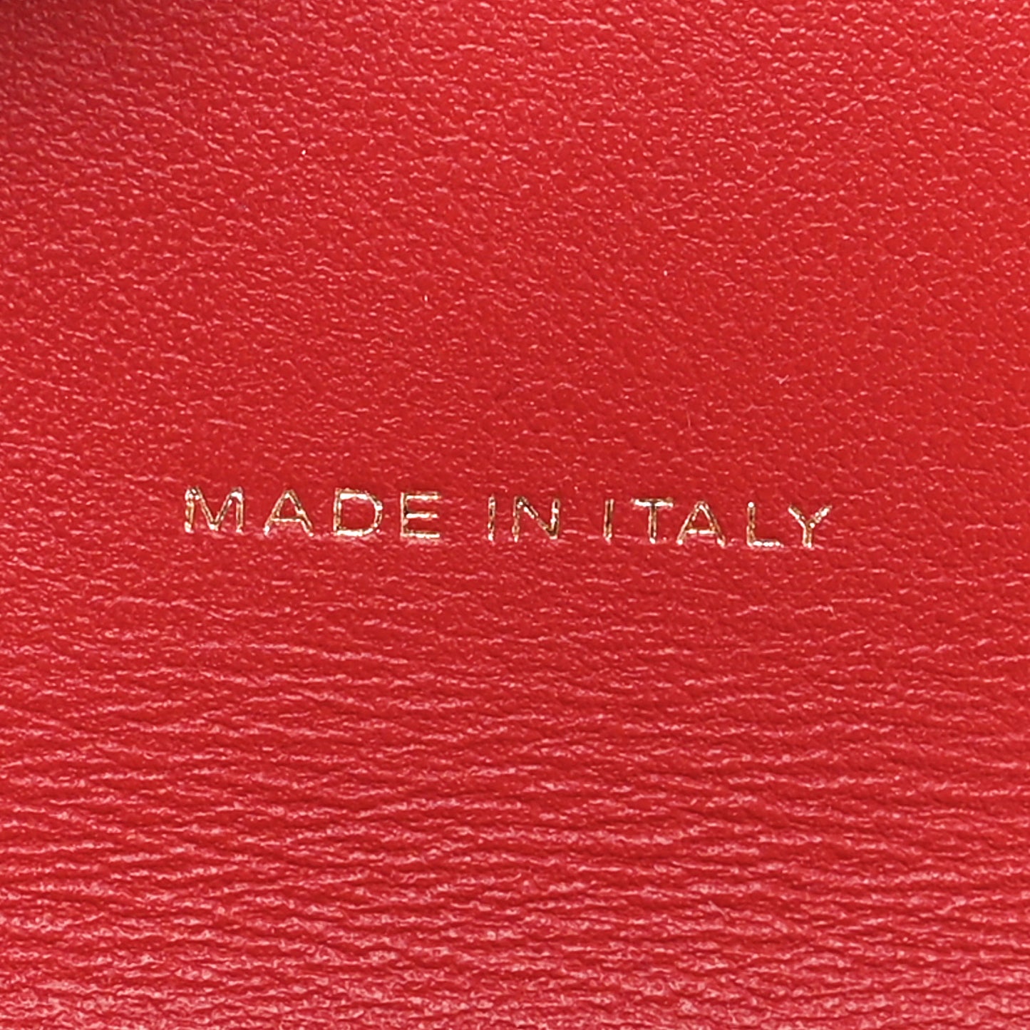 Aged Calfskin Quilted Reissue Compact Wallet Red