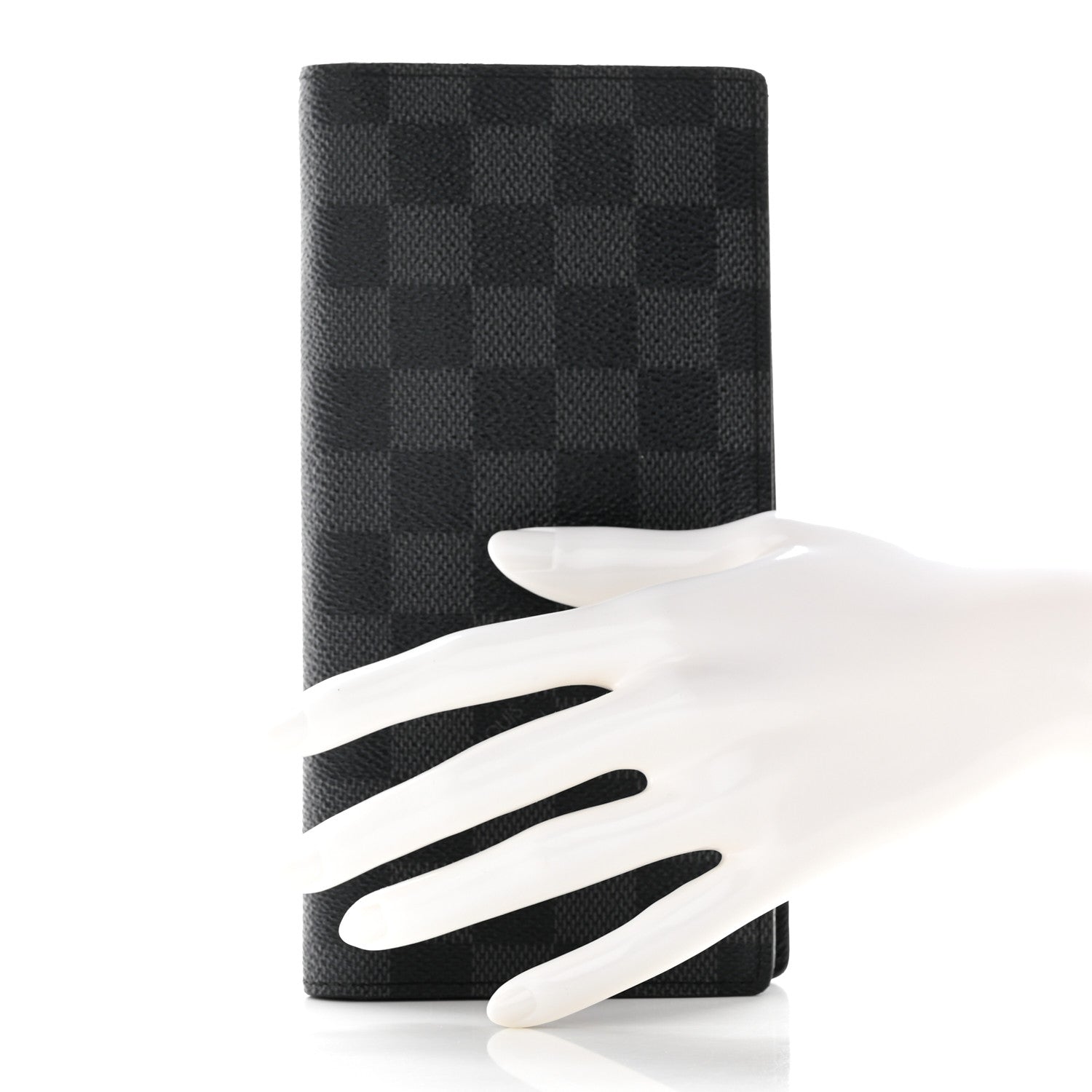 Louis Vuitton Damier Graphite Brazza Wallet 2 of 10