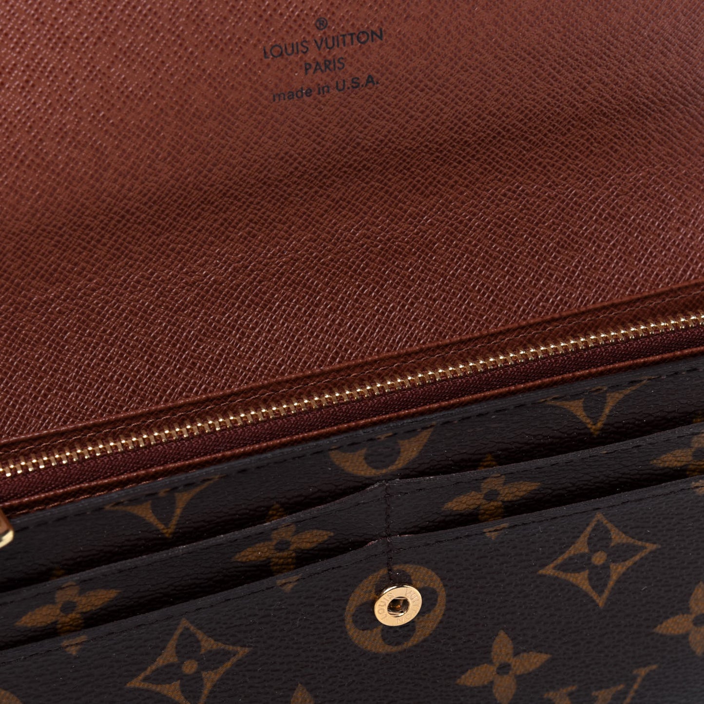 Monogram Sarah Wallet