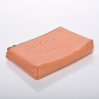 Chanel Caviar Timeless CC Key Holder Orange 4 of 7