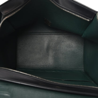 Celine Pony Hair Smooth Calfskin Medium Tri-Color Trapeze Pink Green Black 5 of 14