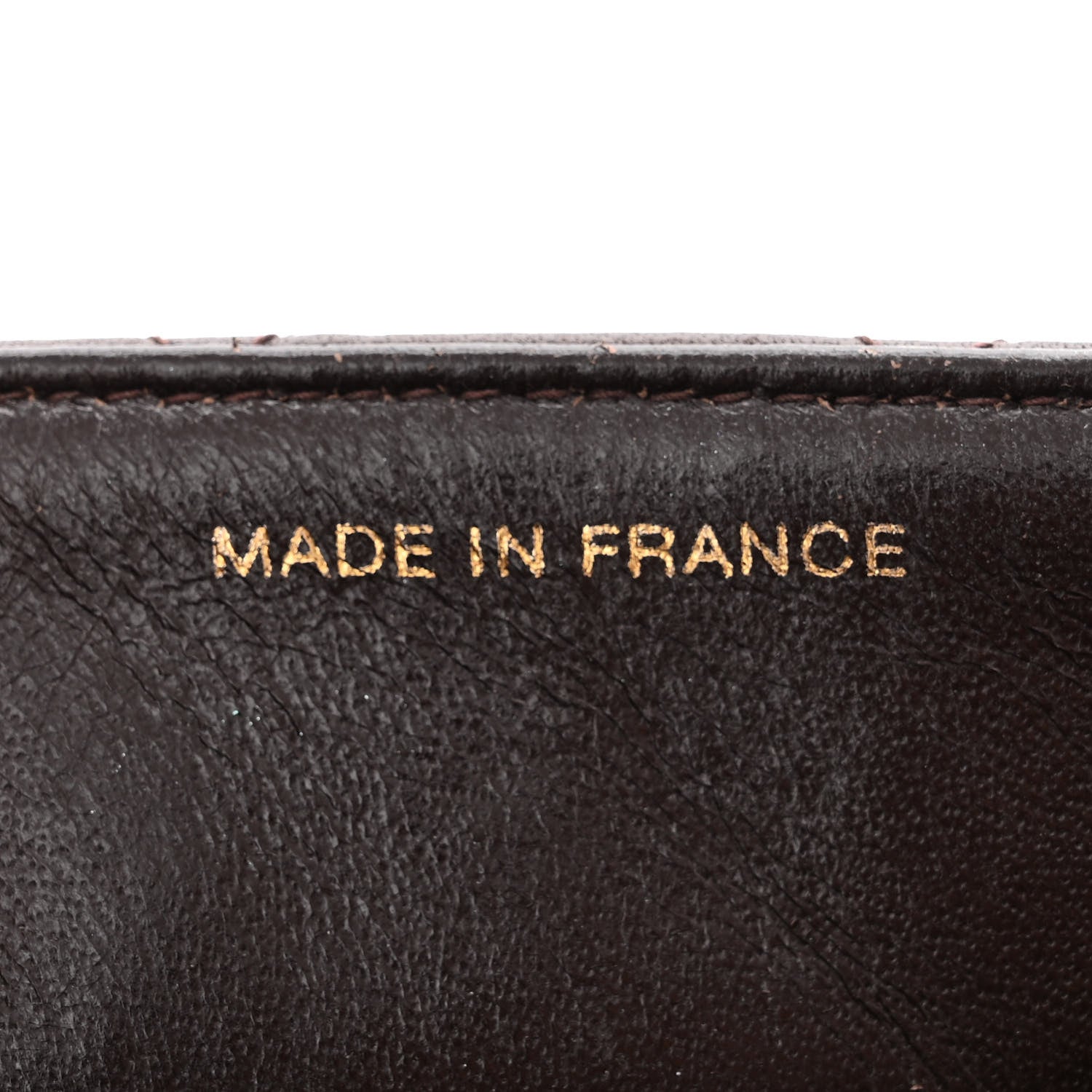 Chanel Lambskin Quilted Mini Square Flap Bag Dark Brown 7 of 13