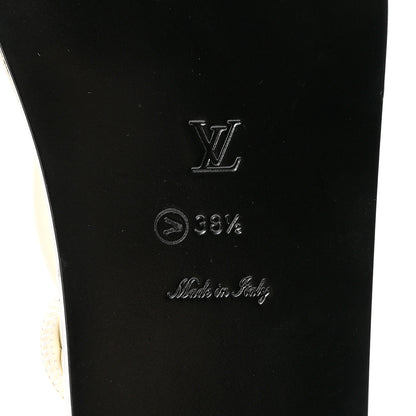 Louis Vuitton Lambskin Nova Flat Sandals 38.5 White 6 of 12