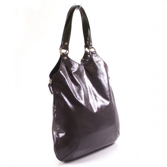 Patent Tribute Tote Taupe
