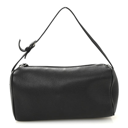The Row Grained Calfskin 90's Bag Black 1 of 9