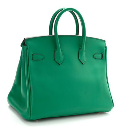 Hermes Swift Birkin 25 Menthe 3 of 10