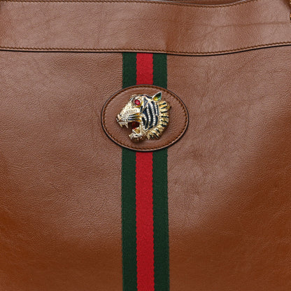 Gucci Calfskin Large Rajah Chain Tote Cuir 10 of 12