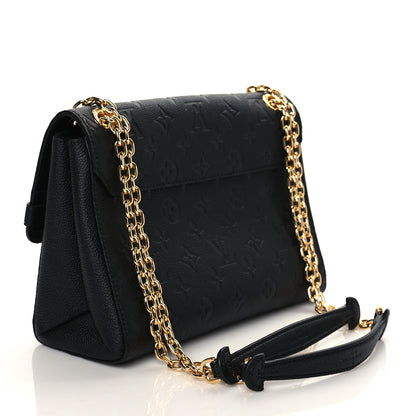 Louis Vuitton Empreinte Vavin PM Black 3 of 9