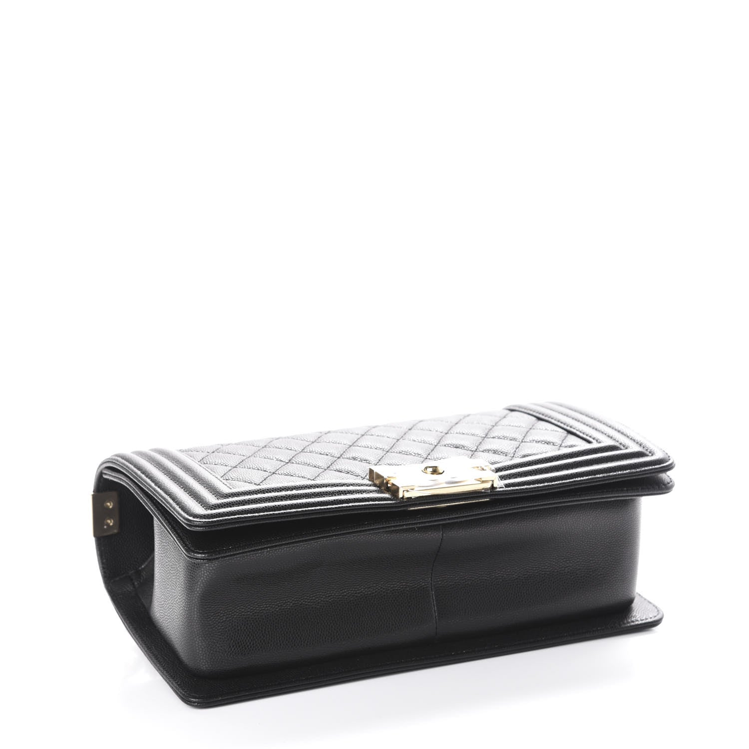 Chanel Caviar Quilted Medium Boy Flap Black 4 of 10