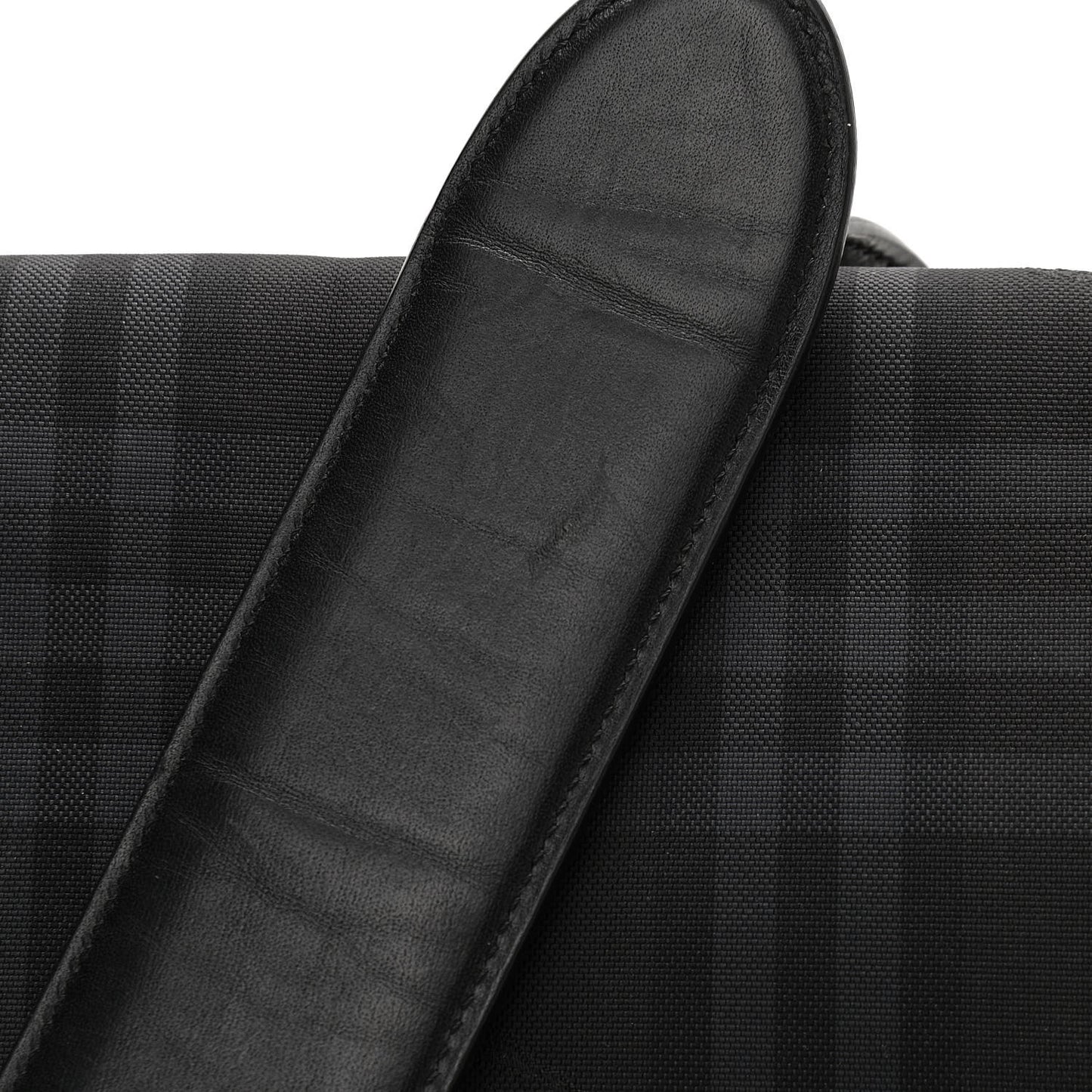 Nylon Smoked Check Messenger Bag