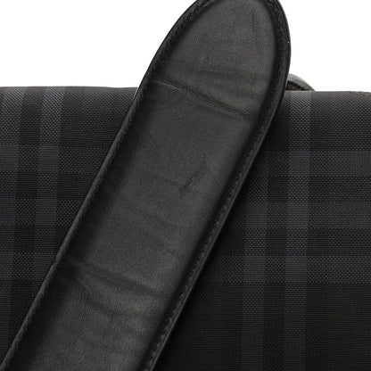 Burberry Nylon Smoked Check Messenger Bag 10 of 10