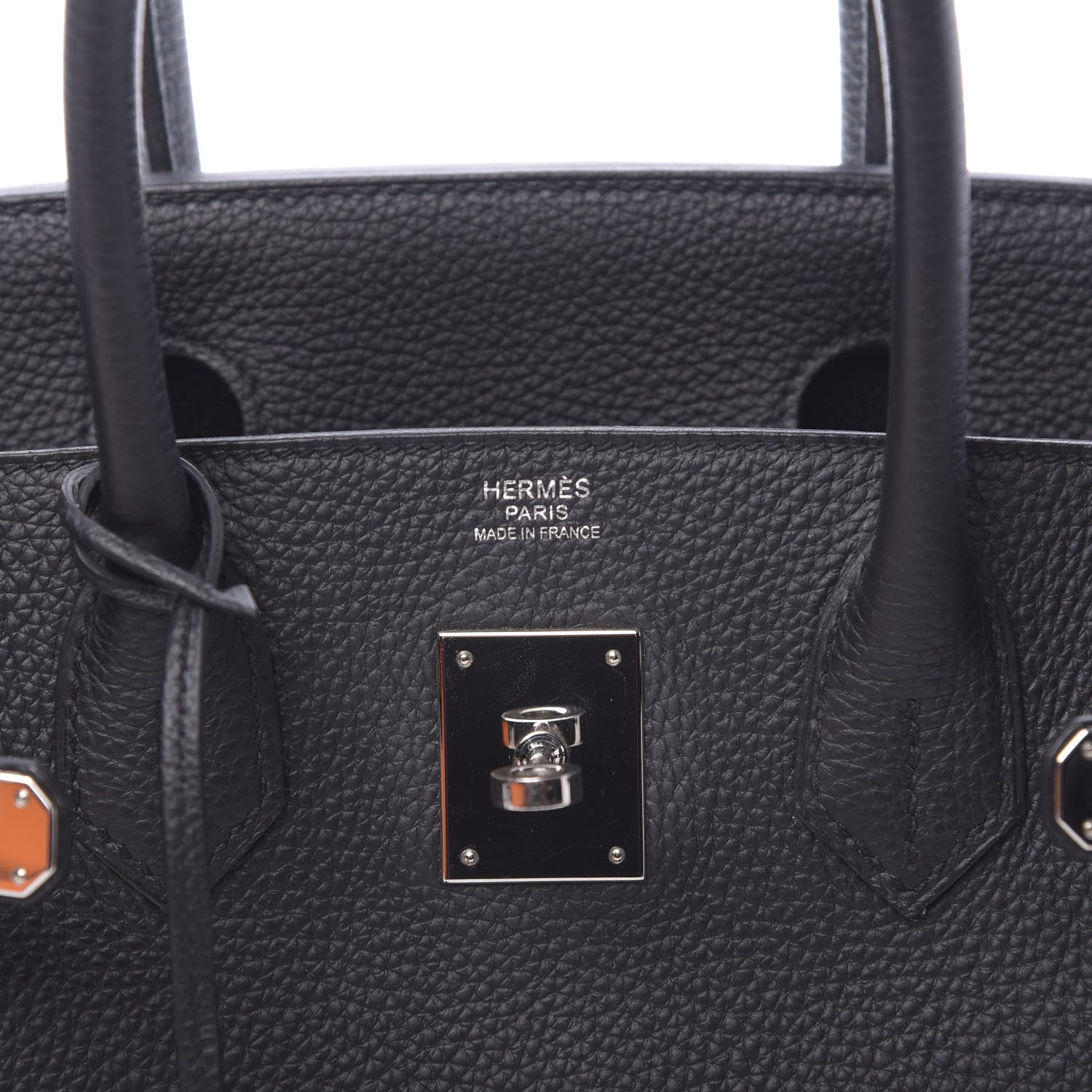 Hermes Togo Birkin 30 Black 6 of 12