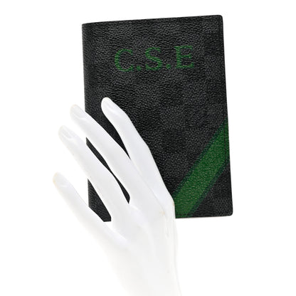 Louis Vuitton Damier Graphite My LV Heritage Passport Cover Vert Vert Anglais 2 of 6