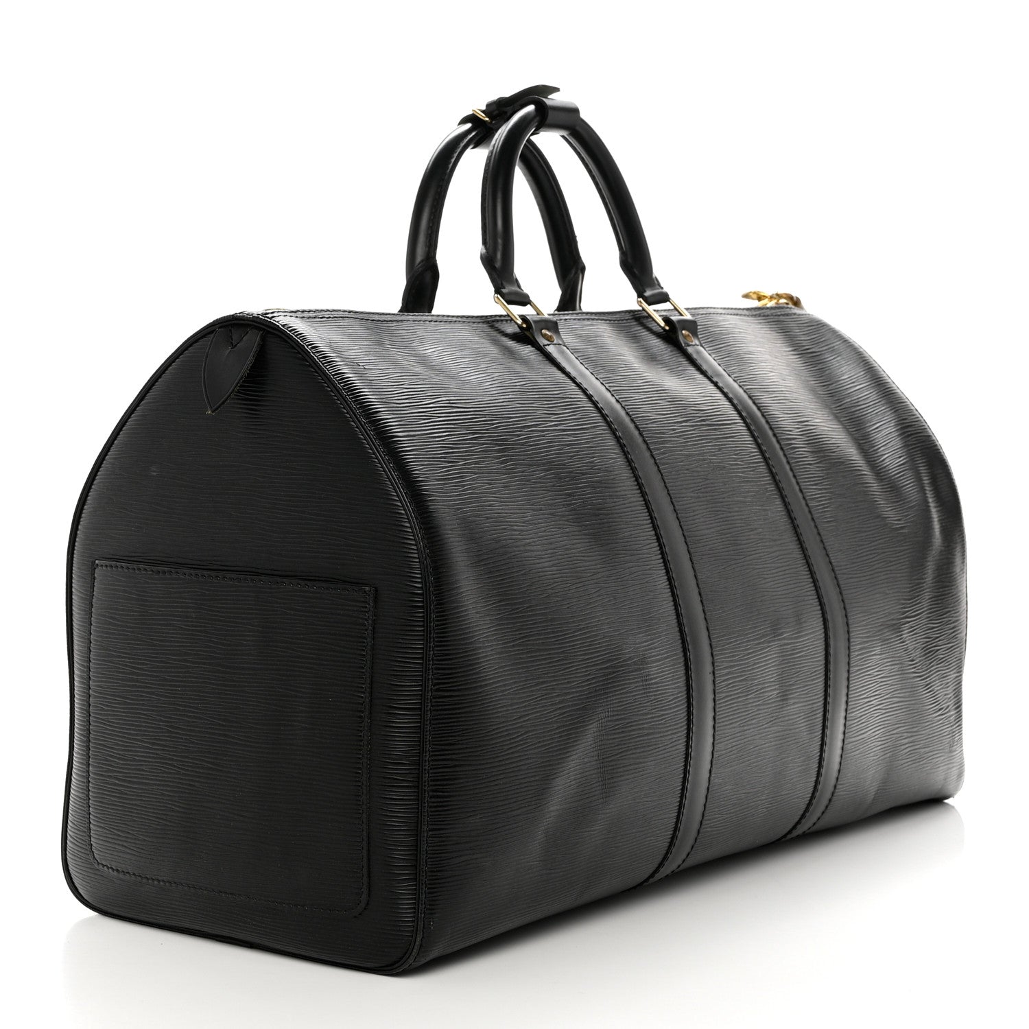 Louis Vuitton Epi Keepall 50 Black 2 of 12