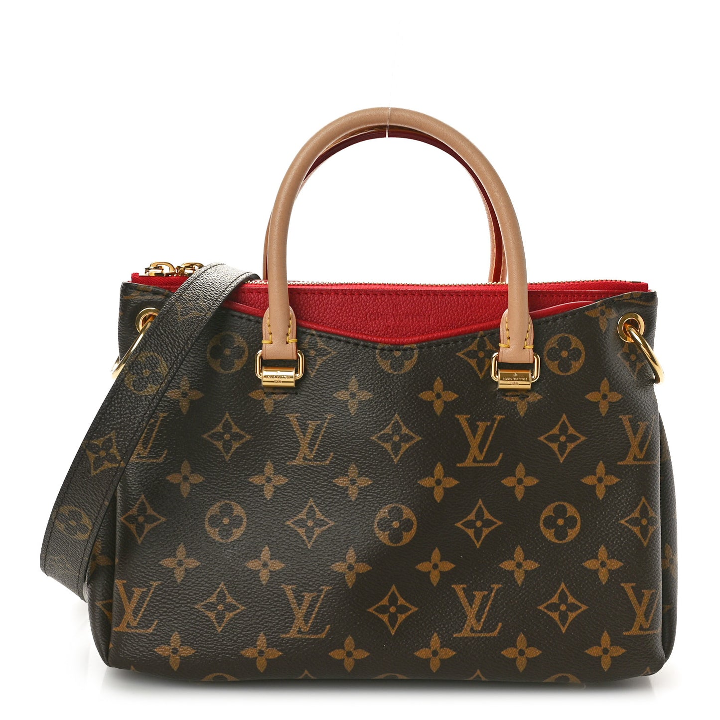 Monogram Pallas BB Cherry