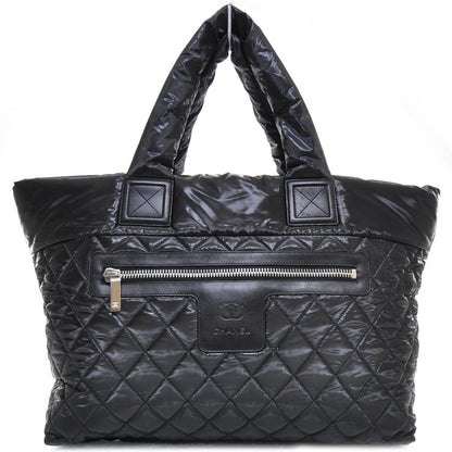 Chanel Nylon Coco Cocoon Large Tote Black 1 of 10