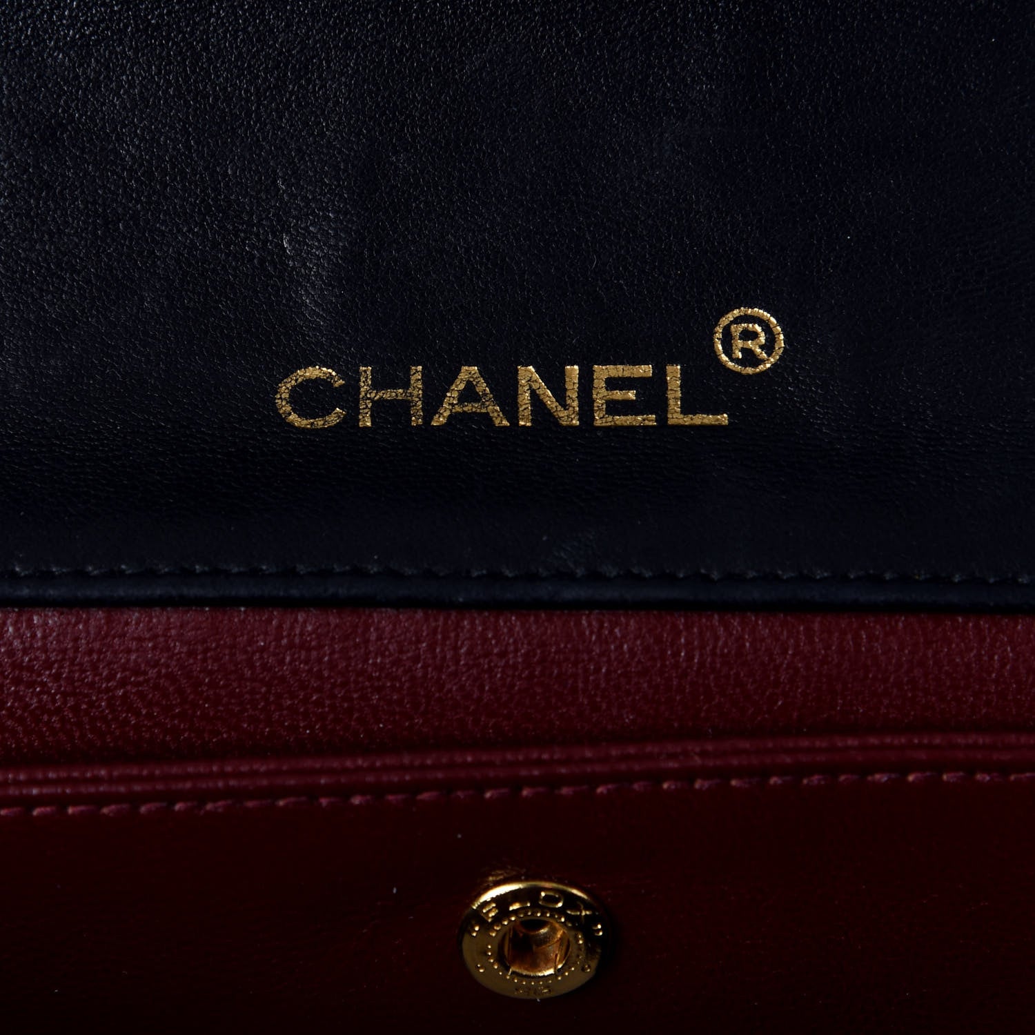 Chanel Lambskin Quilted Medium Single Flap Black 9 of 12