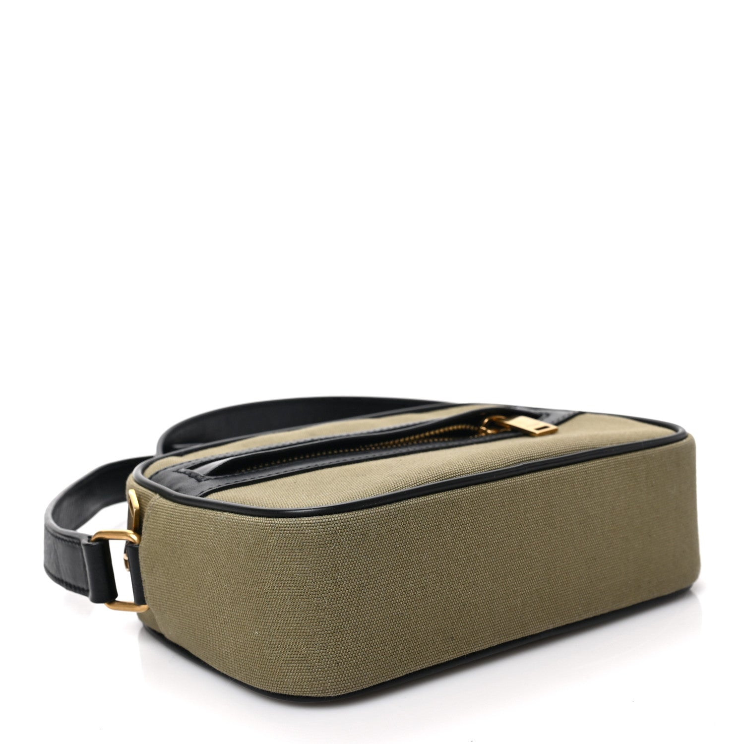 Saint Laurent Canvas Camp Camera Bag Khaki 3 of 8