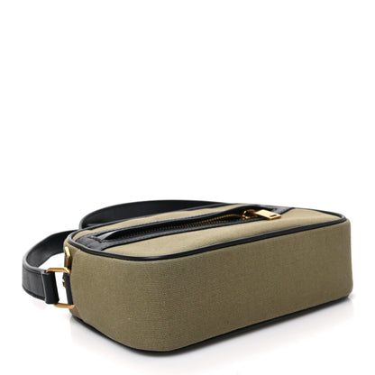 Saint Laurent Canvas Camp Camera Bag Khaki 3 of 8