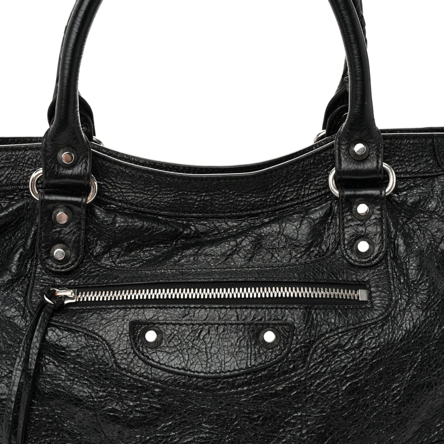 Agneau Arena Silver Hardware Medium Le City Black
