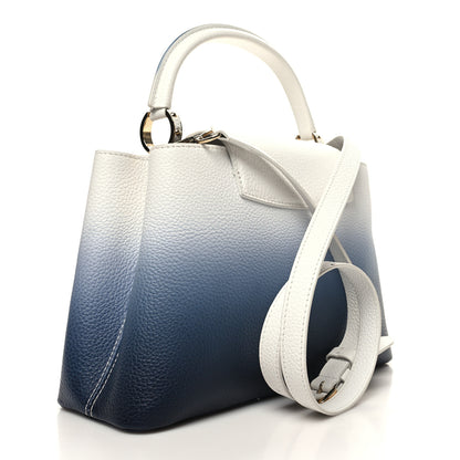 Louis Vuitton Taurillon Capucines BB Blue Marine 3 of 12