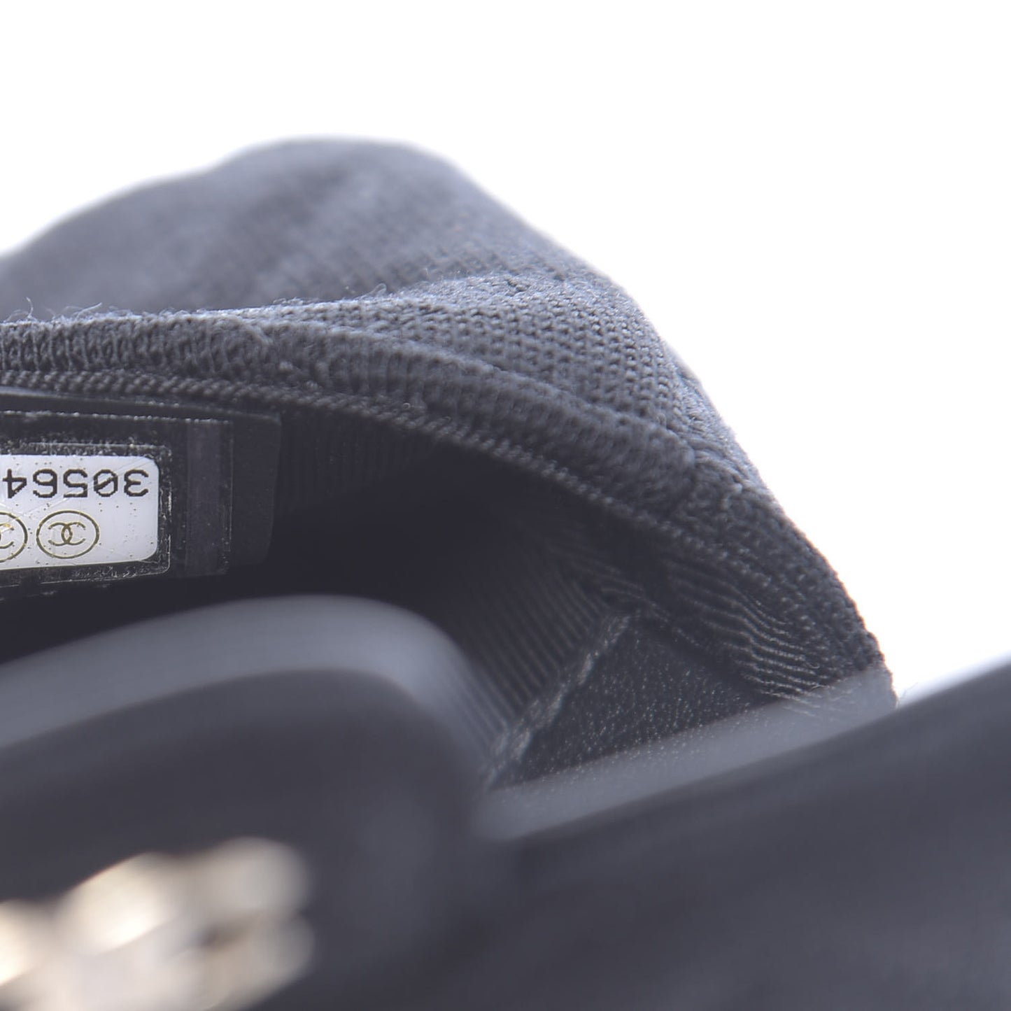 Jersey Quilted Belt Bag Black
