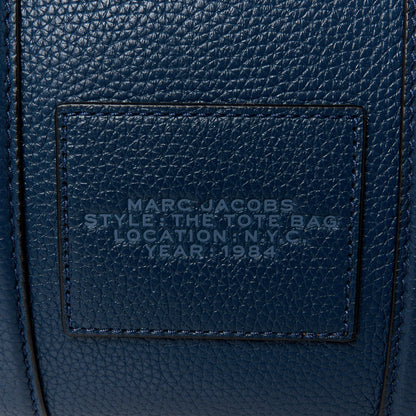Marc Jacobs Grained Calfskin Small The Tote Bag Blue Sea 9 of 12