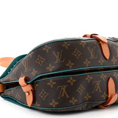 Louis Vuitton Monogram SC Flore Saumur Teal 9 of 10